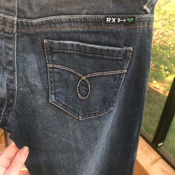 NWT ROXY jeans wide-leg size 0 - Picture 3 of 5